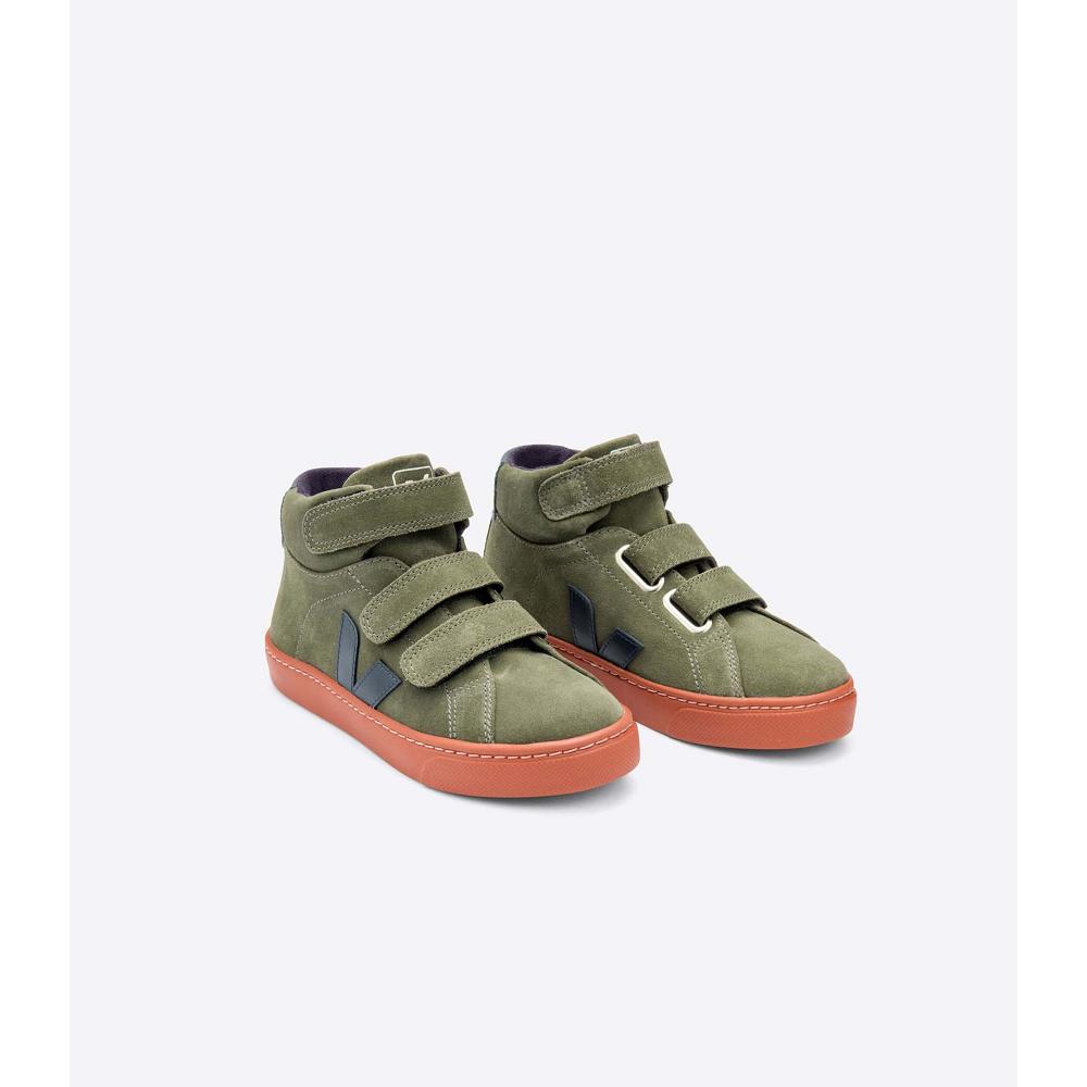 Olive Kids' Veja ESPLAR MID SUEDE High Tops | AU 694XYU